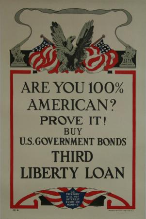  Affiche Ancienne Originale Are you 100% American ? Par Stern - 1239123400498.jpg
