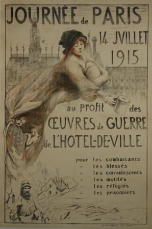  Affiche Ancienne Originale Journée de Paris Par Anonyme - 123912409475.jpg