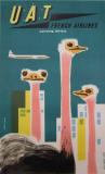  Affiche Ancienne Originale UAT french Airlines serving Africa - 1434358262880.jpg
