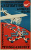  Affiche Ancienne Originale Cie Tchécoslovaque de Navigation aérienne - 14343614321327.jpg