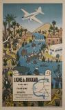 Affiche Ancienne Originale Ligne du Hoggar, Tourisme et Chasse - 14343644581043.jpg