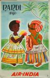Affiche Ancienne Originale Air India, Nandi ( Fiji) - 1434364615223.jpg
