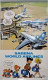 Affiche Ancienne Originale Sabena World Airlines - 1434365155497.jpg