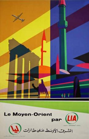  Affiche Ancienne Originale Le Moyen Orient par LIA Par Ano - 1434356980859.jpg