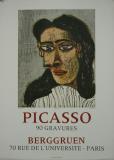  Affiche Ancienne Originale Picasso - 90 gravures, Berggruen - 11971271361944.jpg