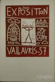  Affiche Ancienne Originale Exposition Vallauris 1957 - 119728003631.jpg