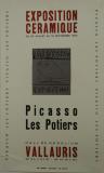  Affiche Ancienne Originale Picasso, Les Potiers, Vallauris - 14843299341359.jpg
