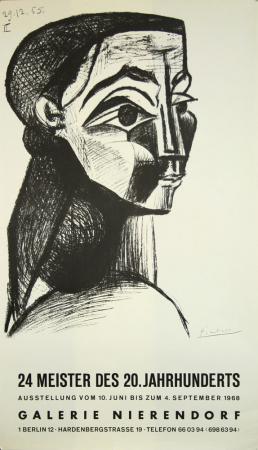  Affiche Ancienne Originale Picasso, 24 meister des 20.Jahrhunderts Par Picasso - 11971330351662.jpg